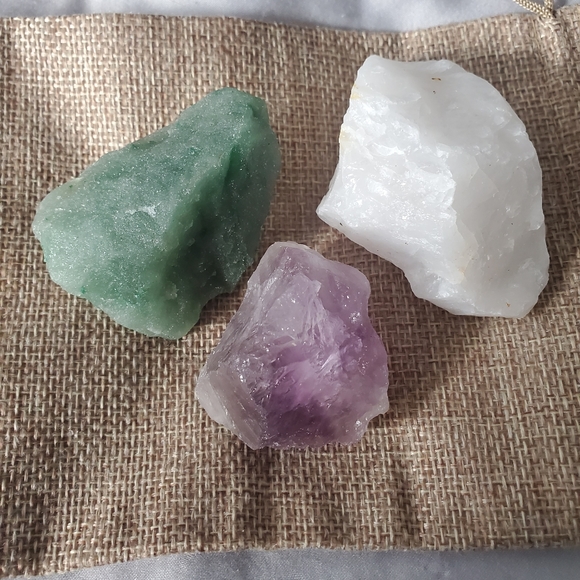 Healing Crystals Tri Bundle- Brazilian Stones - Picture 2 of 2